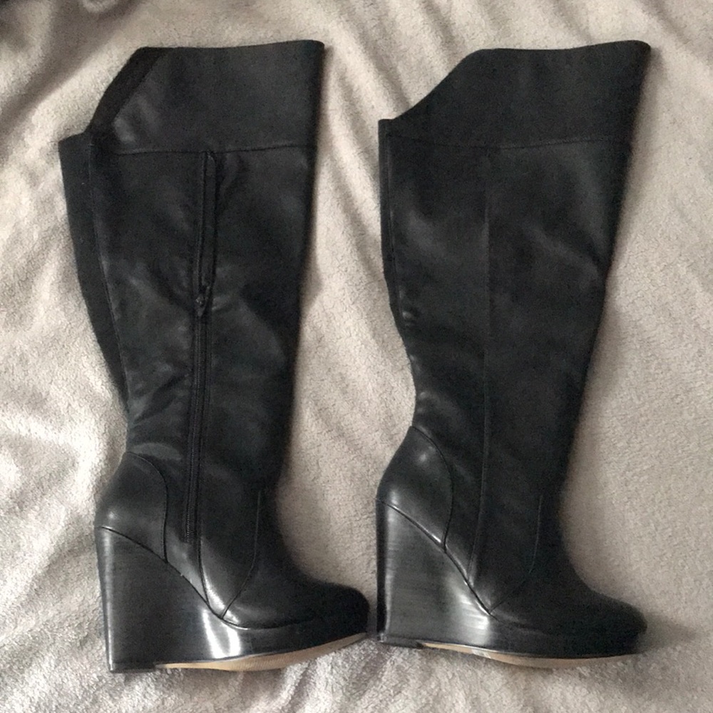 COPY - Wide calf over the knee boots